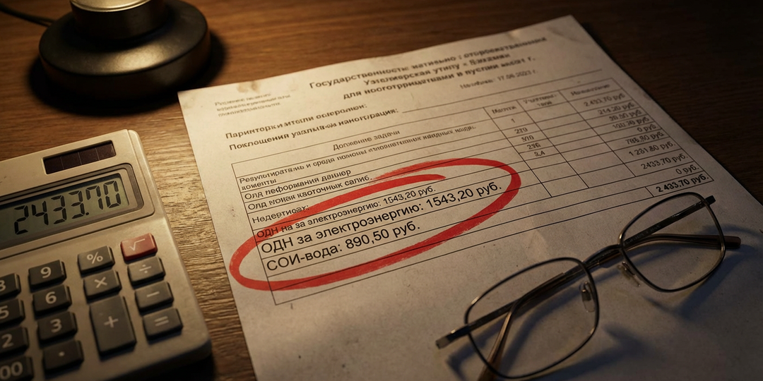Вы платите за соседа! Проверьте строку "ОДН" в квитанции — суммы могут быть завышены в разы