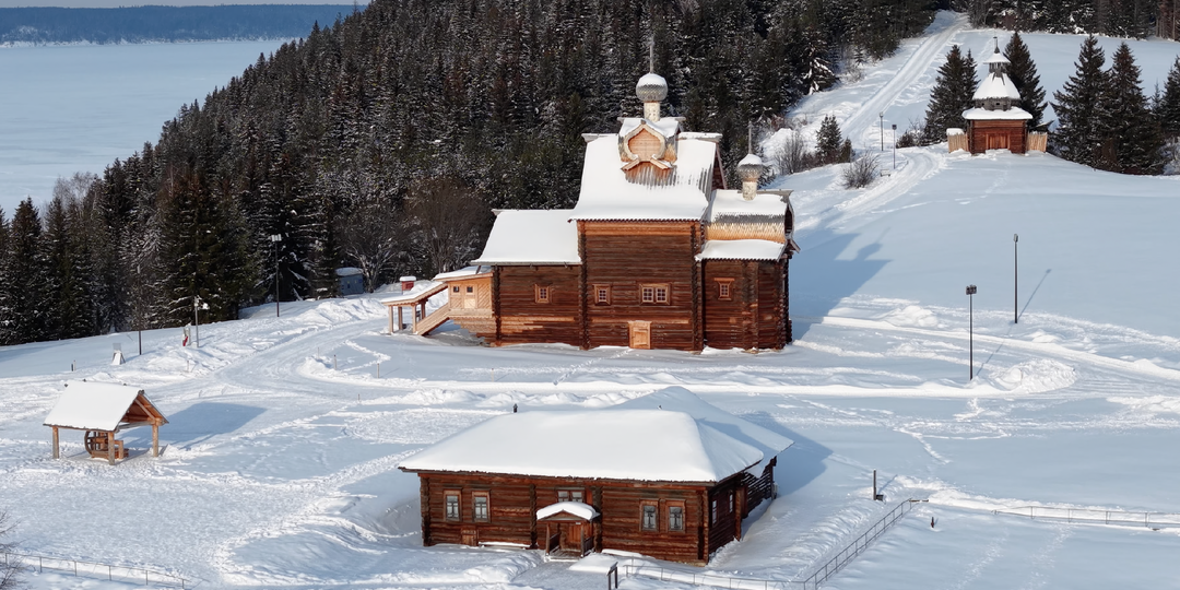 СЕЛО ХОХЛОВКА НА БЕРЕГУ КАМСКОГО МОРЯ