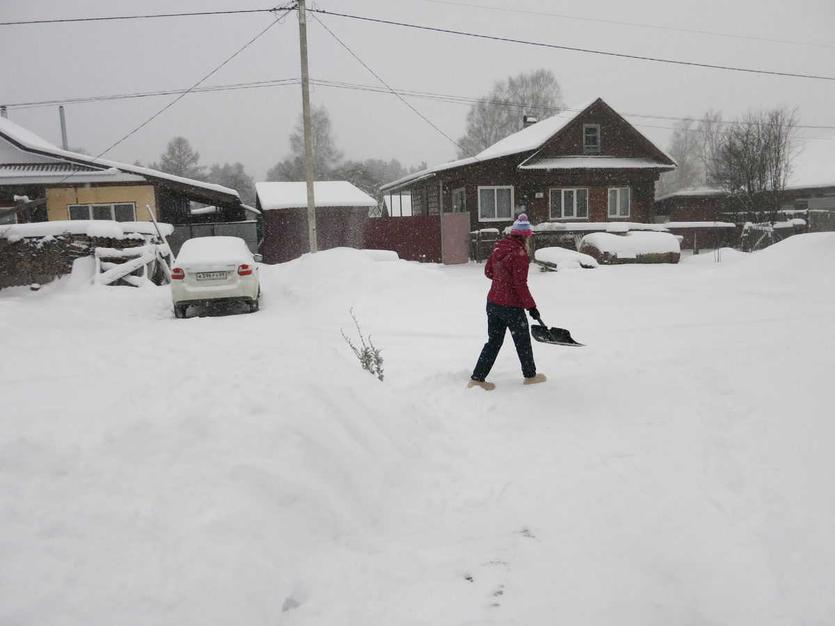 Бери больше-кидай дальше... А от гаража и от калитки до дороги метров15...