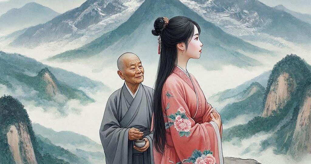 Притча о двух монахах и девушке