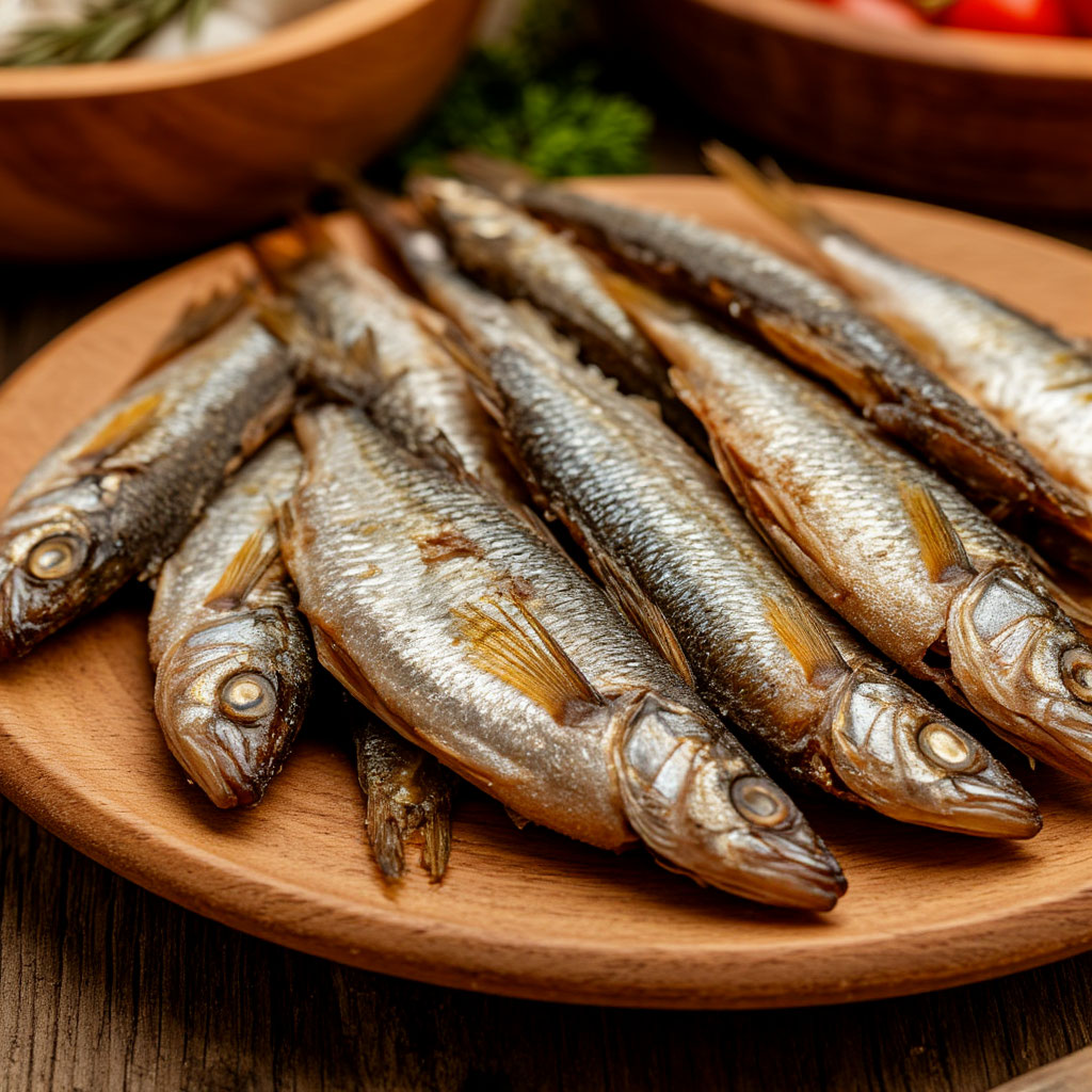 Вяленая рыба 