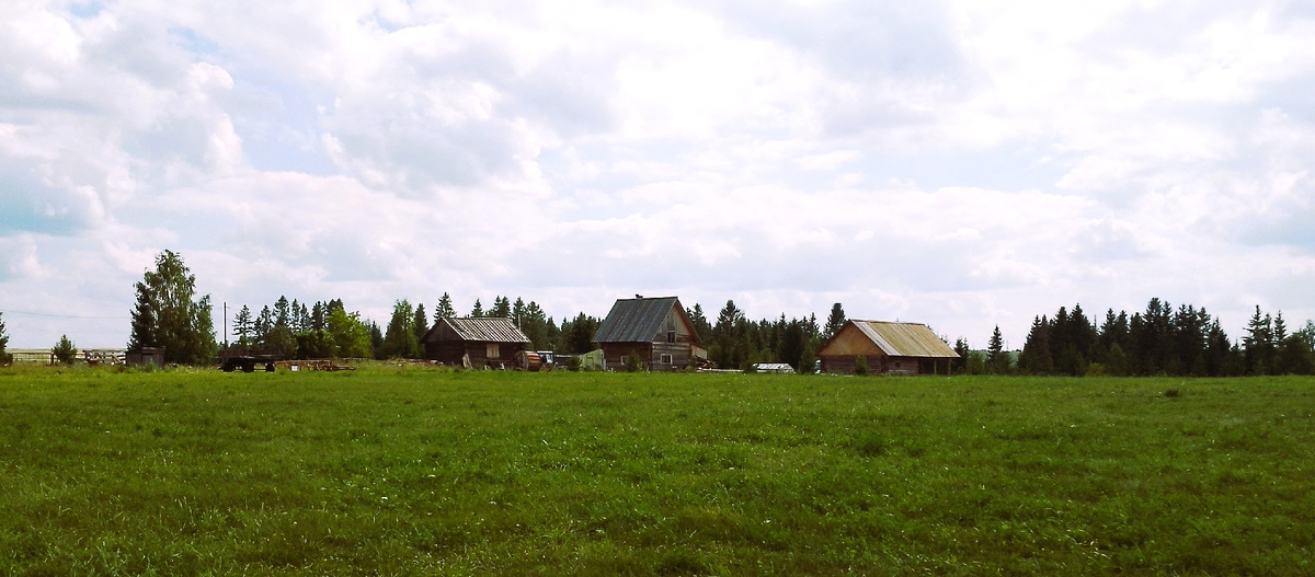  Экспозиция включает усадьбы разных групп удмуртов, русские постройки