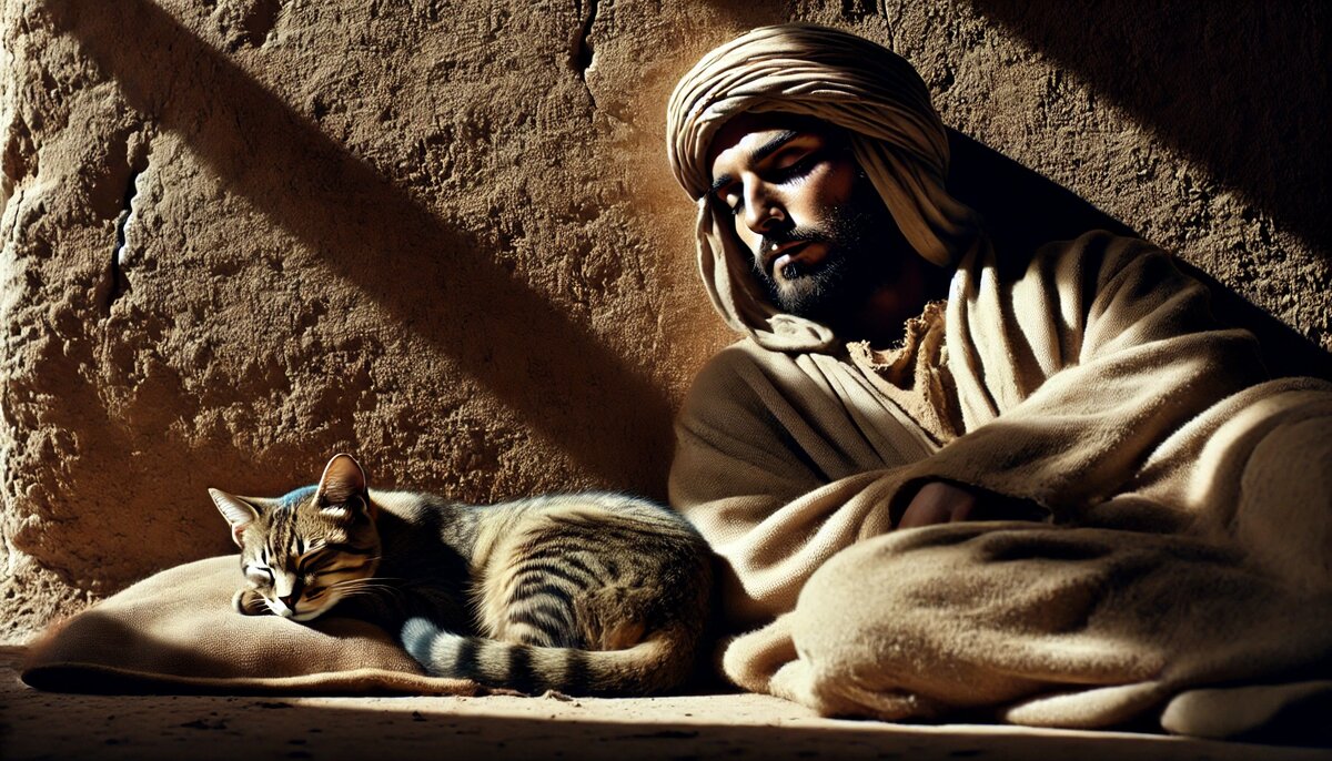 Две истории про кошку - две души человечества