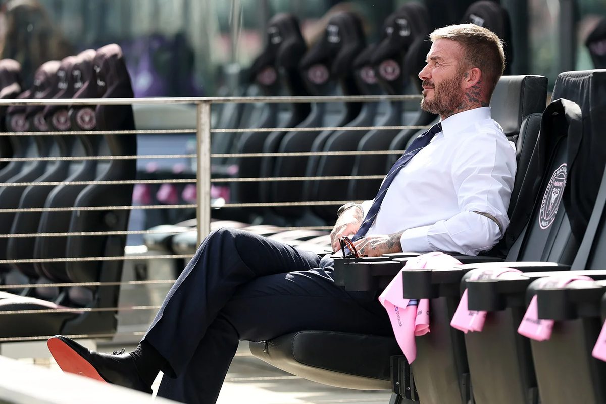 Сэр Дэвид Бекхэм (Фото Elsa·Getty Images)