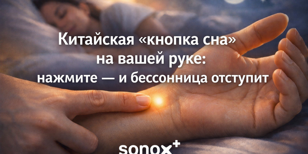 Всего одна точка на руке, которая “выключает” бессонницу мгновенно: китайский приём для крепкого сна за 3 минуты. Попробуйте и спите крепко!