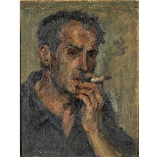 Клара Власова. Портрет отца. 1939. Холст, масло. 52,5 х 40