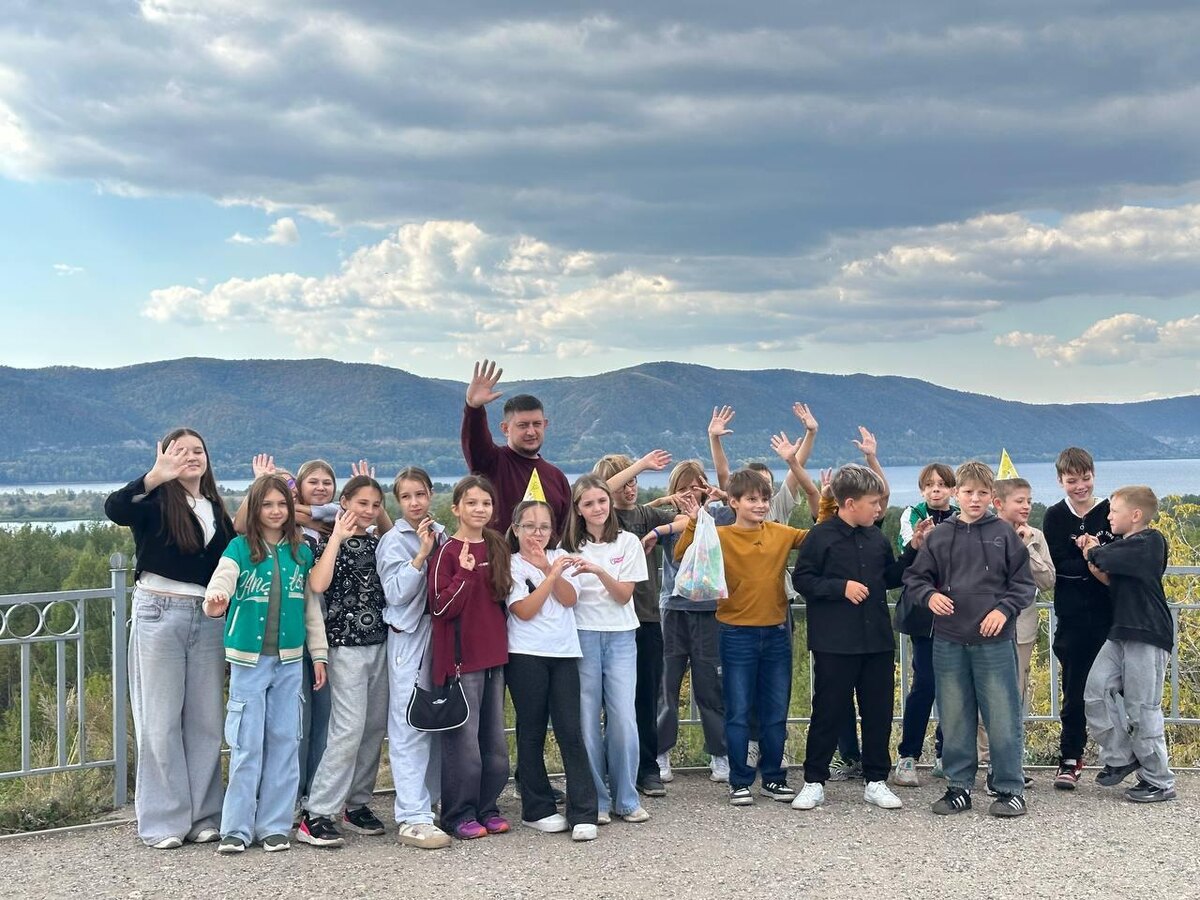 Наши счастливые юные туристы!