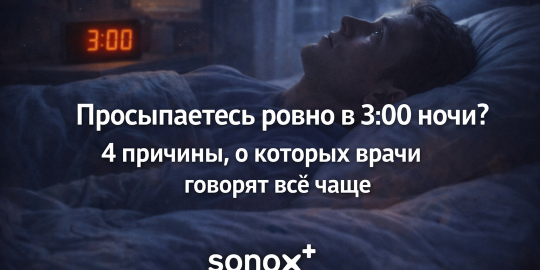 Почему вы просыпаетесь ровно в 3 ночи без будильника: 4 причины, из-за которых мозг бьёт тревогу, и как наконец выспаться»