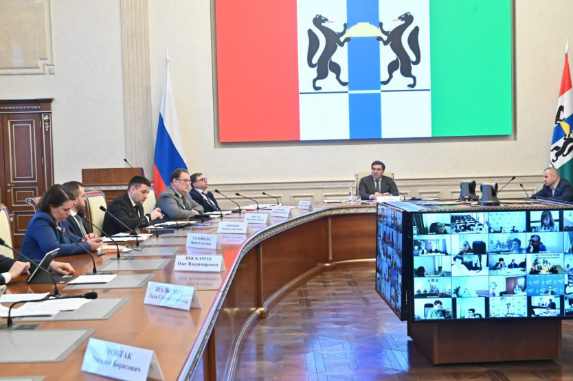    Фотография пресс-службы правительства Новосибирской области