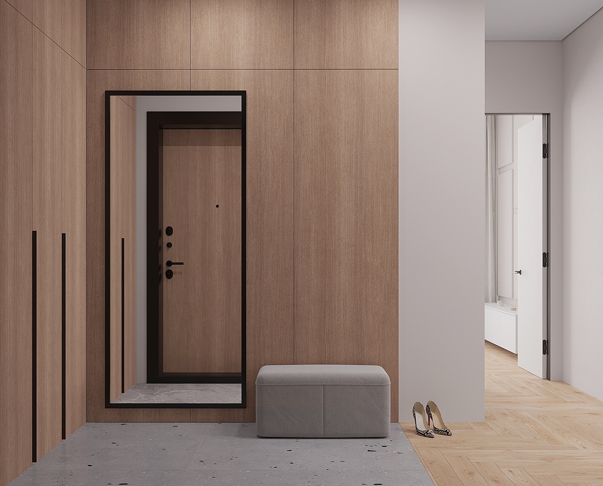 Интерьер коридора Алины Пужак