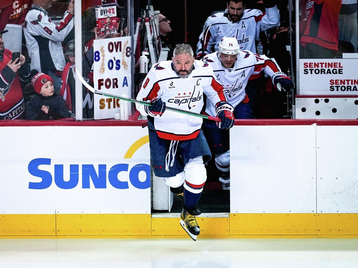    Александр Овечкин | © Фото : x.com/capitals