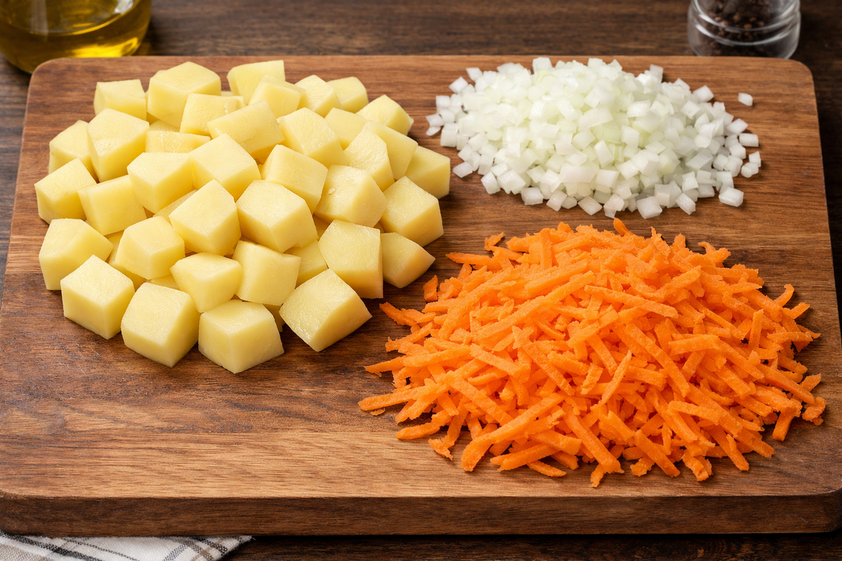 Подготовка ингредиентов