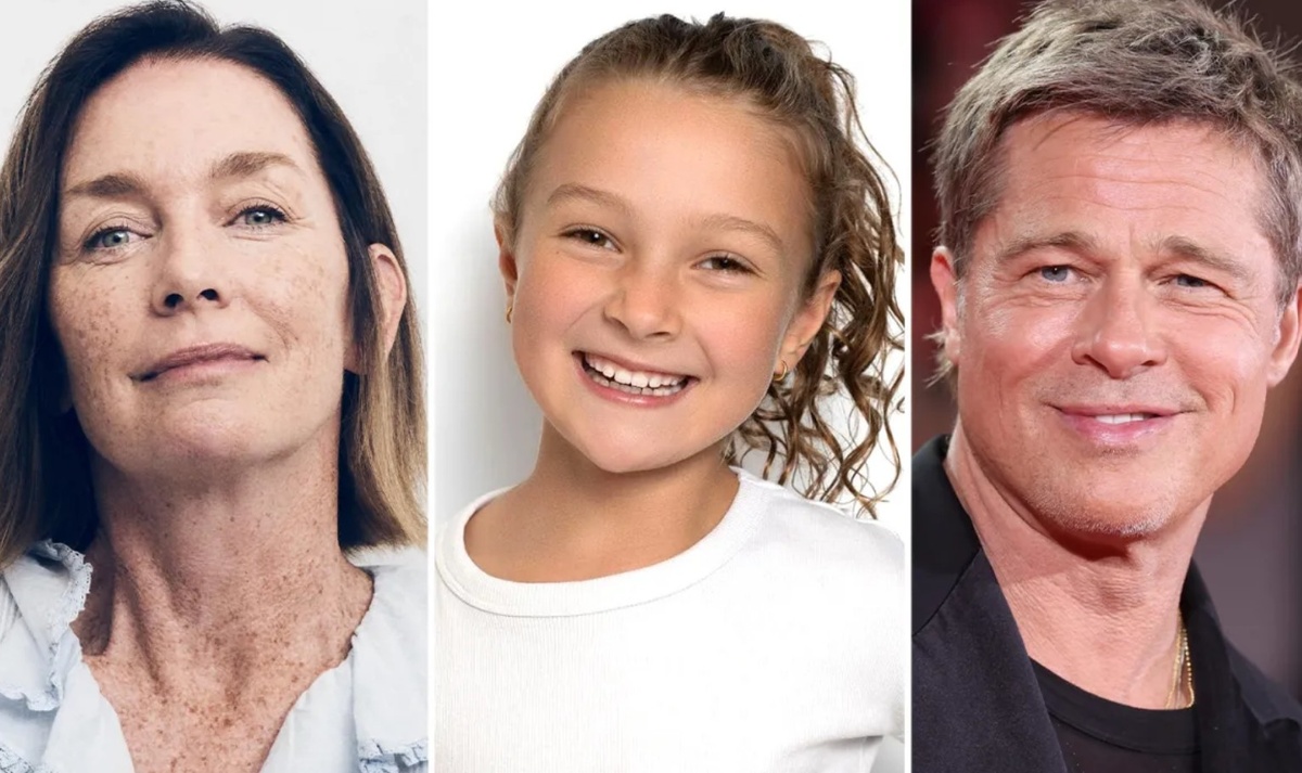 Джулианна Николсон, Коко Гринстоун, Брэд ПиттИсточник: Shayan Asgharnia/Sophie Ferguson/Getty (Deadline)