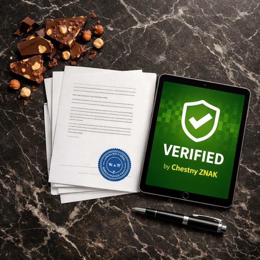 Честный знак на шоколад