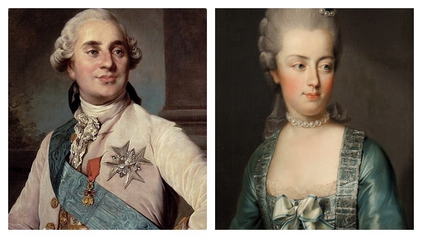 Людовик XVI и Мария Антуанетта