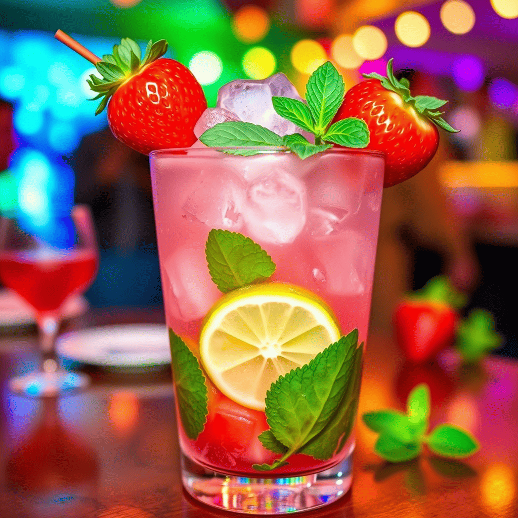 Клубничный Мохито