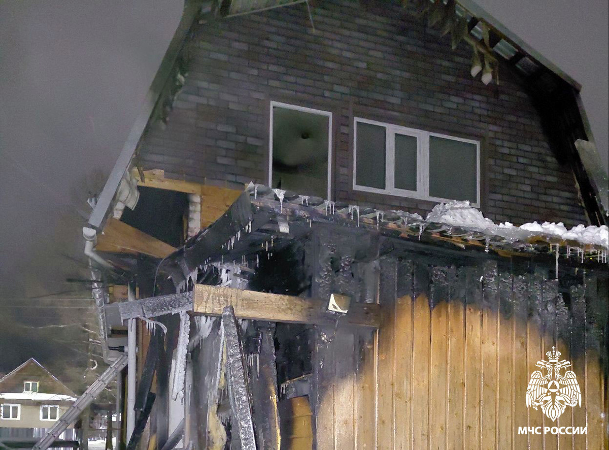 Фото с места пожара