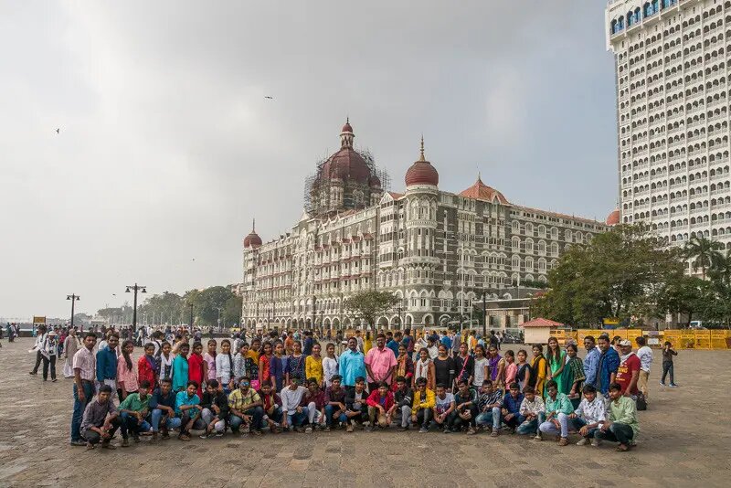 Шумный Мумбай и кафе из Шантарама.