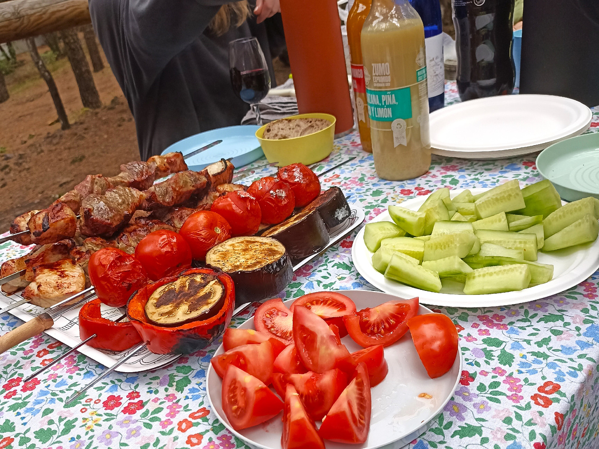 Обед на природе