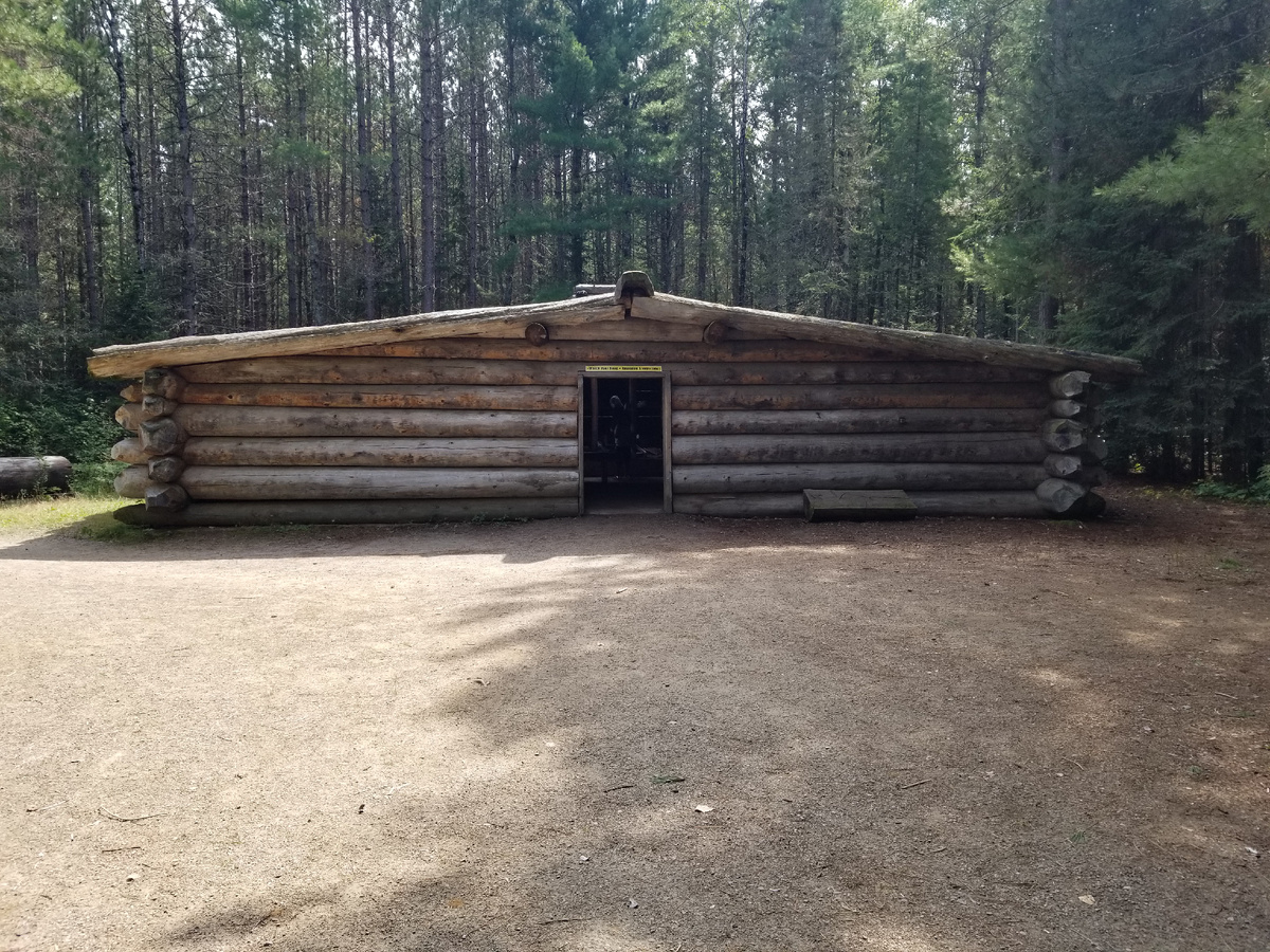 Дом лесорубов.