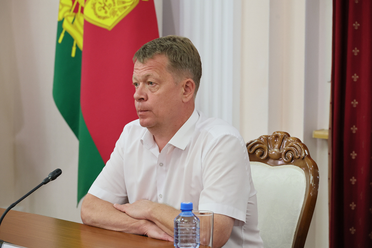 Министр транспорта Краснодарского края А. Переверзев