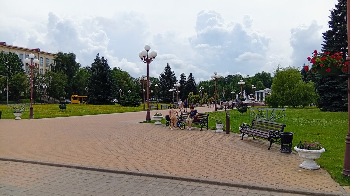 Молодечно, французский парк. Фото из личного архива автора.