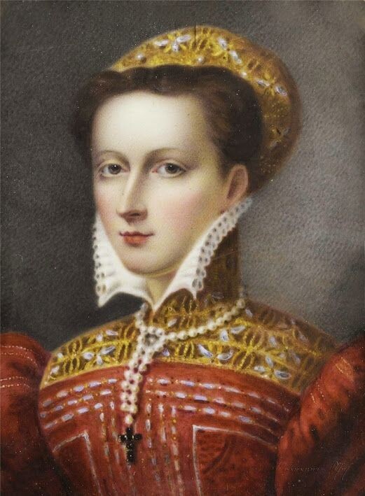 Юная королева Франции и Шотландии Мария Стюарт