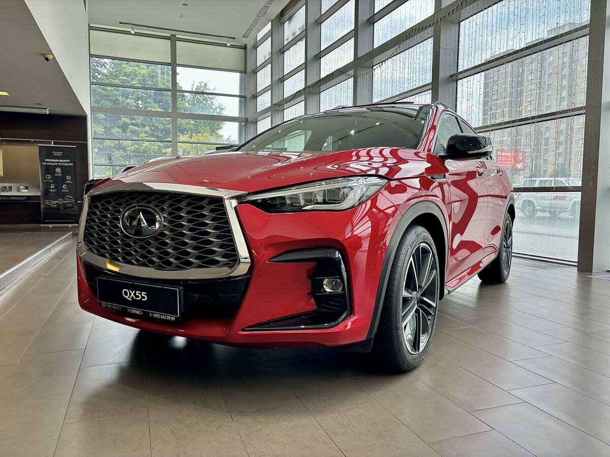 Infiniti QX55. Источник иллюстрации - auto.ru