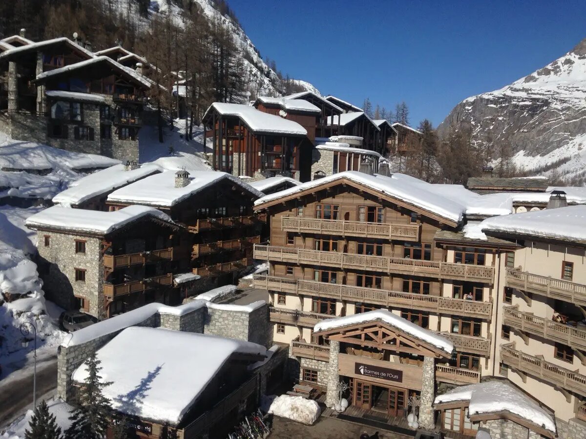     Шале на горнолыжном курорте во французских Альпах. © "Интерфакс". Юлия Батырь