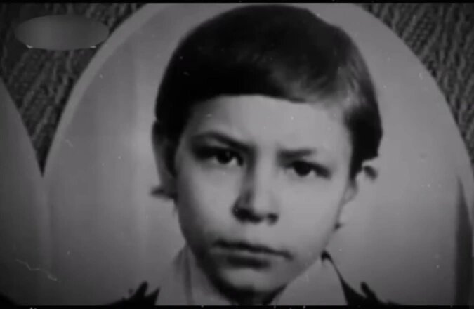 Александр Спесивцев  в детстве