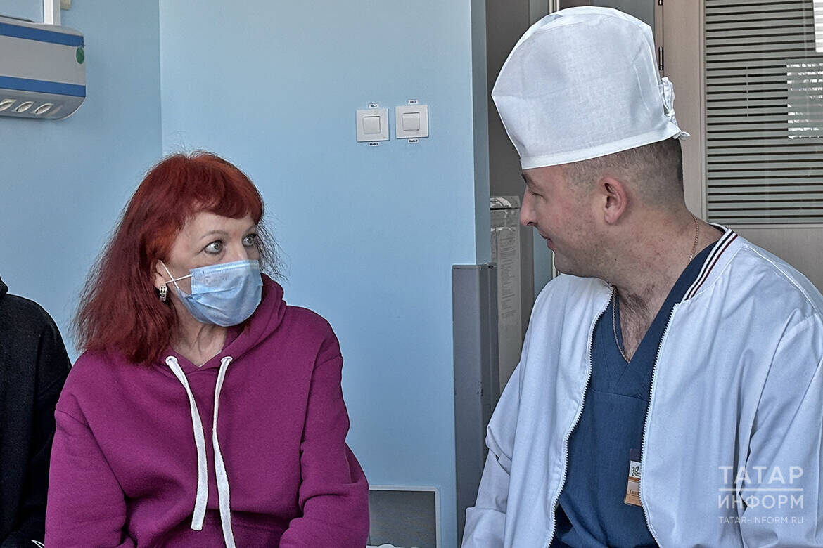 В Казани освоили пересадку печени. Первым пациентом стала жительница Нижнекамска Ляйсан Хожаева, которая могла дважды умеретьФото: © Роман Баданов / «Татар-информ»