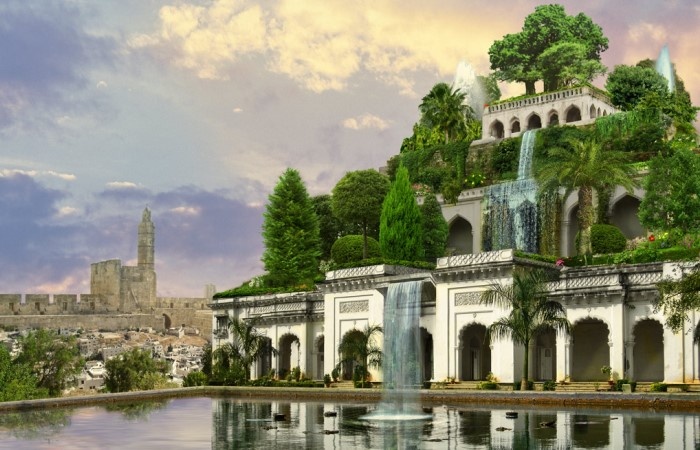 Реконструкция Висячих садов Семирамиды 