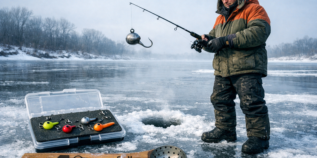 Как выбрать джиг-головки для зимнего судака