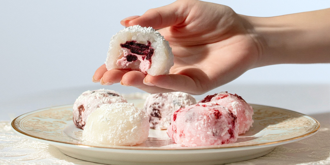 Начинки и декор моти: идеи для кондитеров