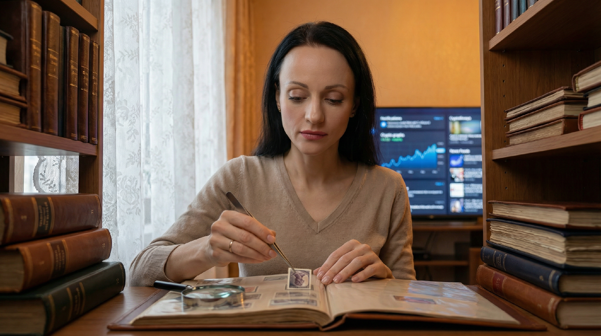 коллекция марок становится твоей личной территорией порядка и смысла