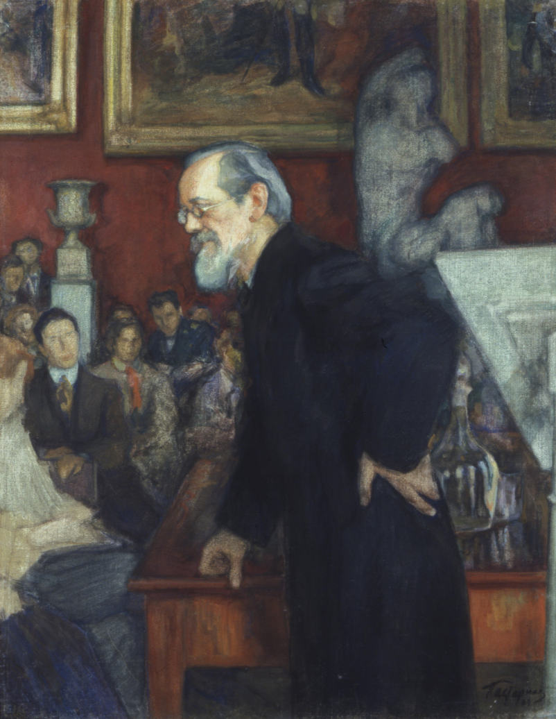 Портрет Василия Осиповича Ключевского (1841–1911). Л. О. Пастернак. 1909 г.