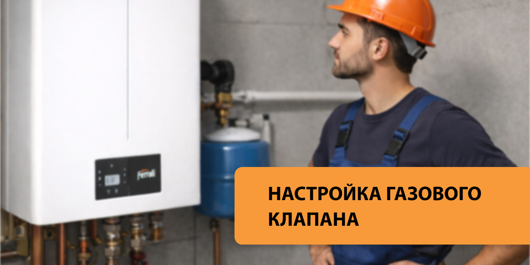 Настройка газавого клапана котла