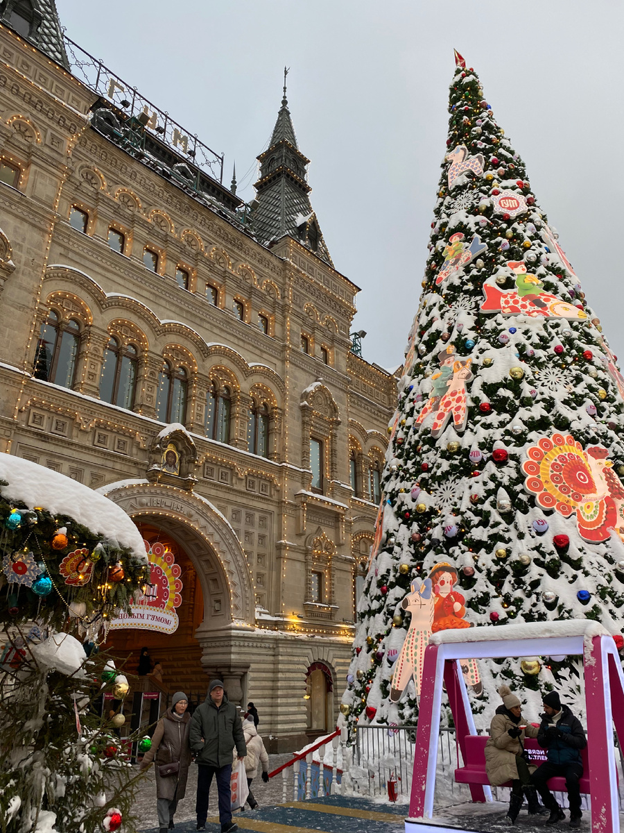 ГУМ. Январь 2026. Фото автора.