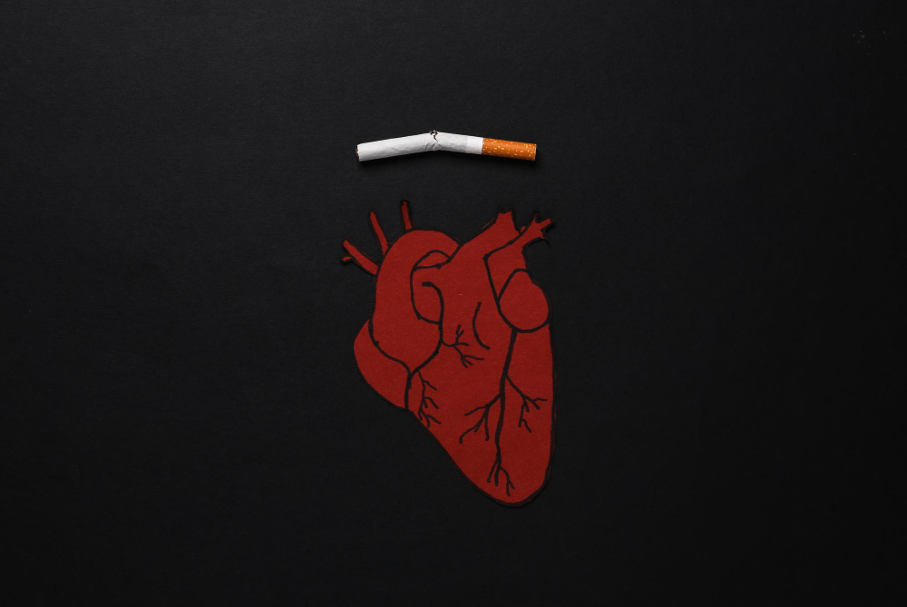 Вред табачного дыма для сердечно-сосудистой системы. (источник изображения: freepik.com) 