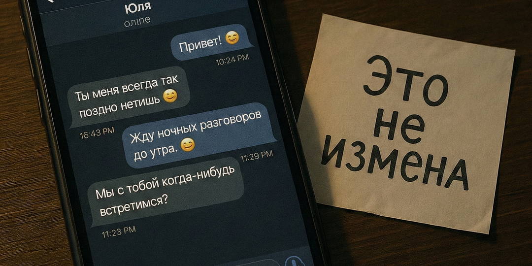 Дорогая, «Это не измена»... Говорили вам такое?