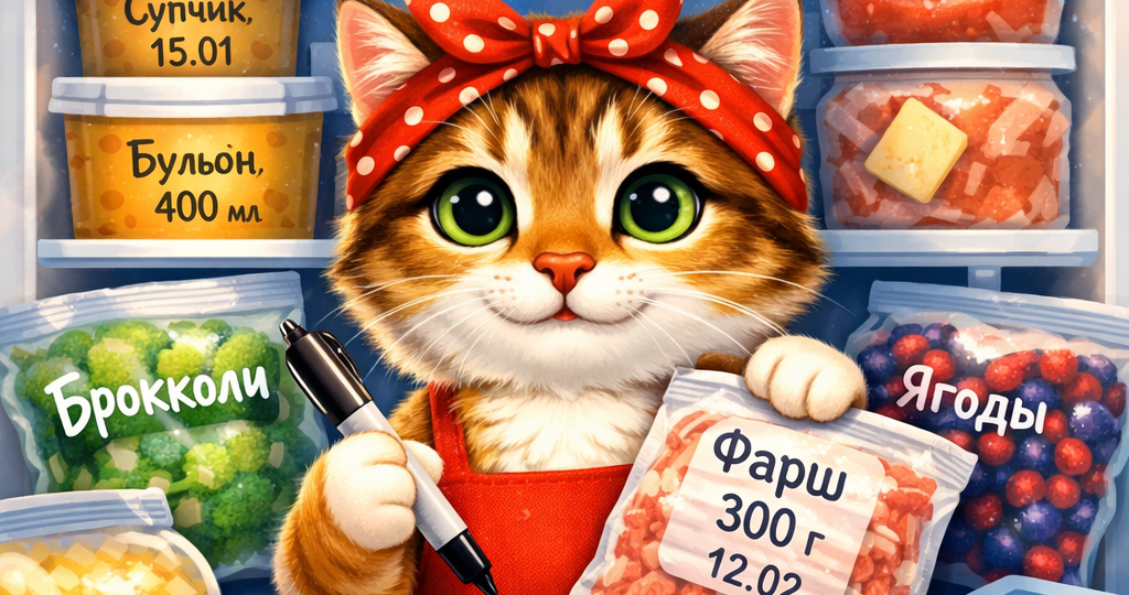 Заморозка без слёз: что реально замораживать, чтобы потом не выкинуть (и как подписывать)