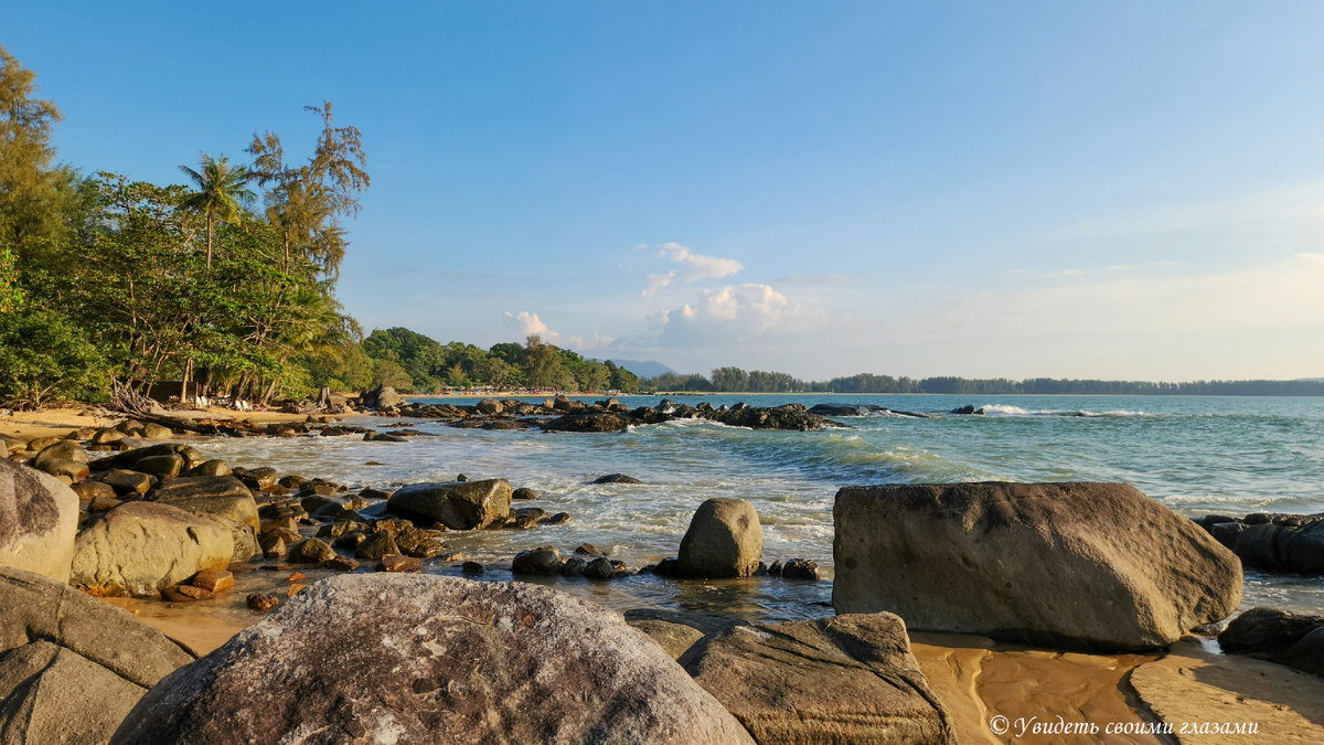 Южная окраина пляжа Клонг Ри Ан