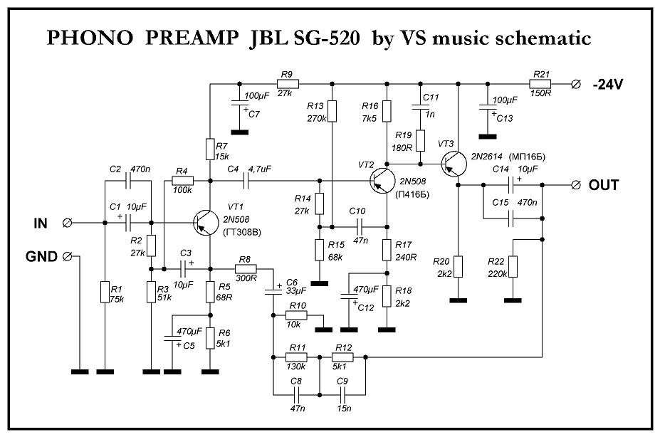 Схема от VS MUSIC