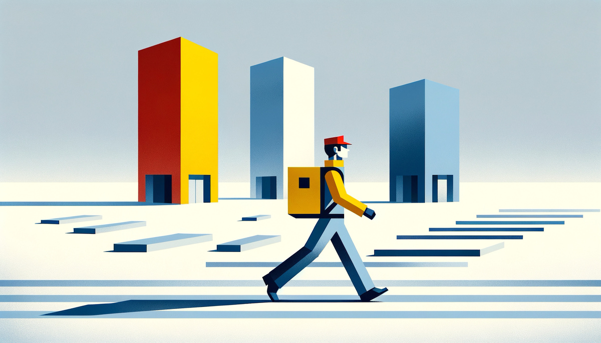 Как этой зимой работается курьером Яндекс