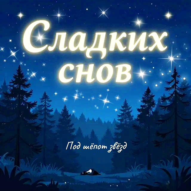 Сладких снов под шёпот звёзд