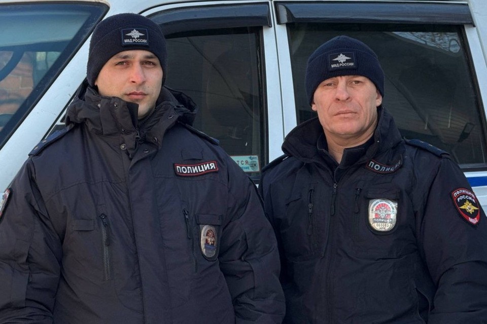    В тот вечер Сабир Рахимов вместе с напарником Александром Емельяновым патрулировал центр города. Фото: предоставлено героями публикации