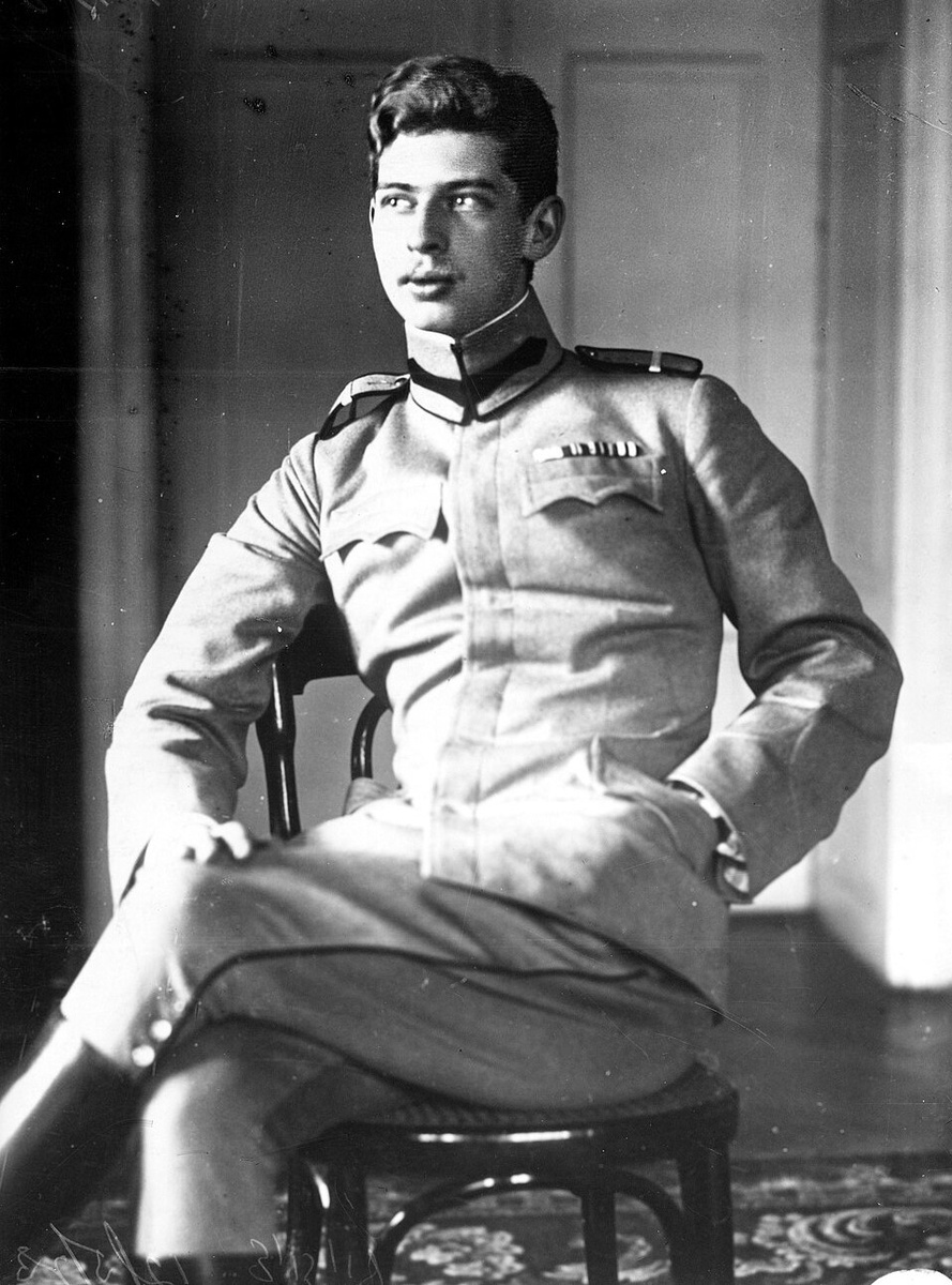 Принц Кароль, наследник румынского престола, ок. 1918 г.