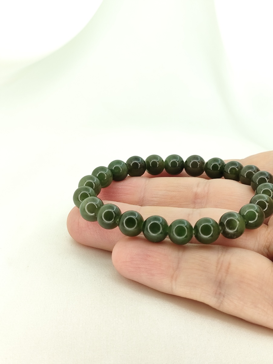 Браслет из Байкальского Нефрита от Азимут Декор.