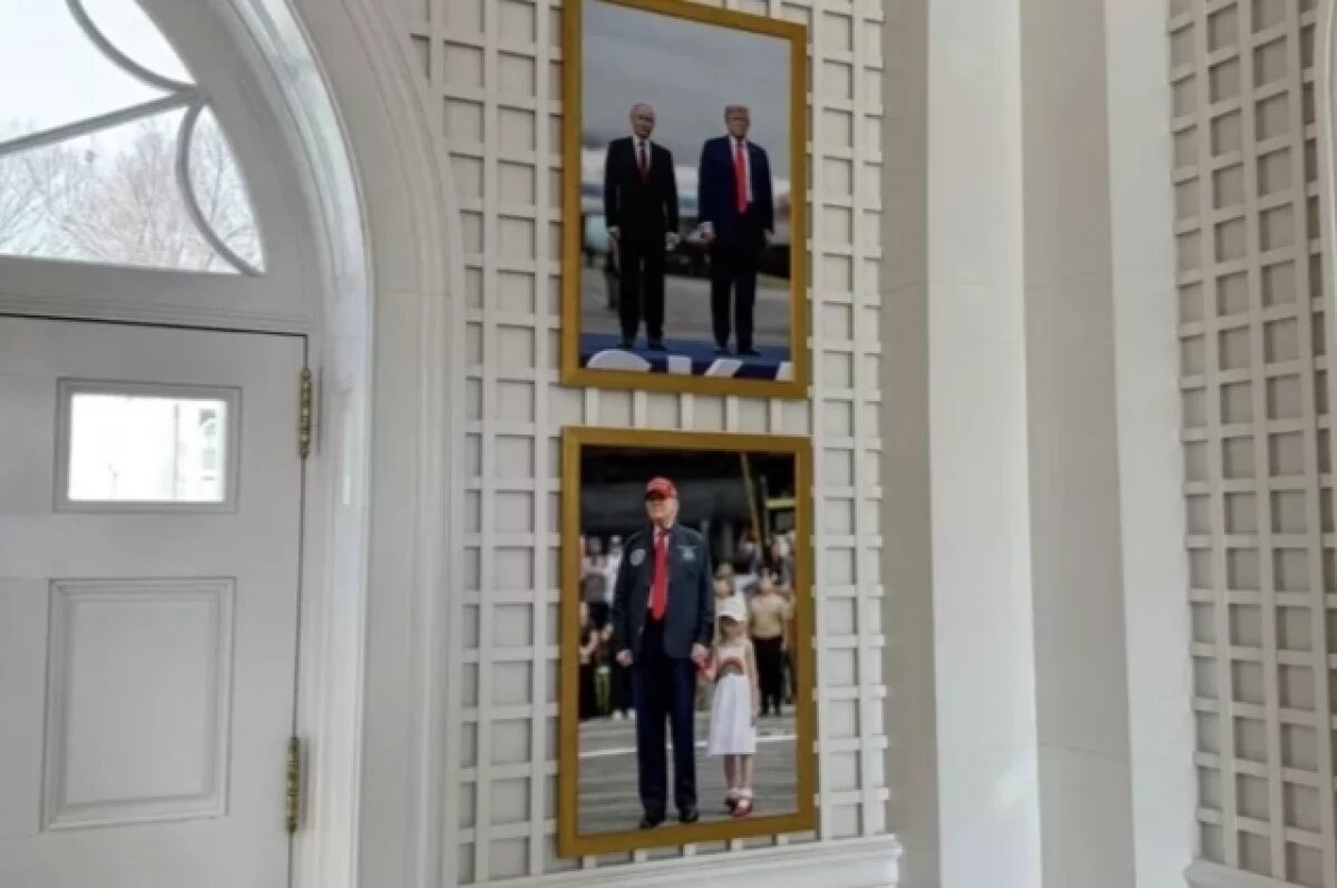    Климов: Трамп стал первым в истории, кто повесил в Белом доме фото главы РФ