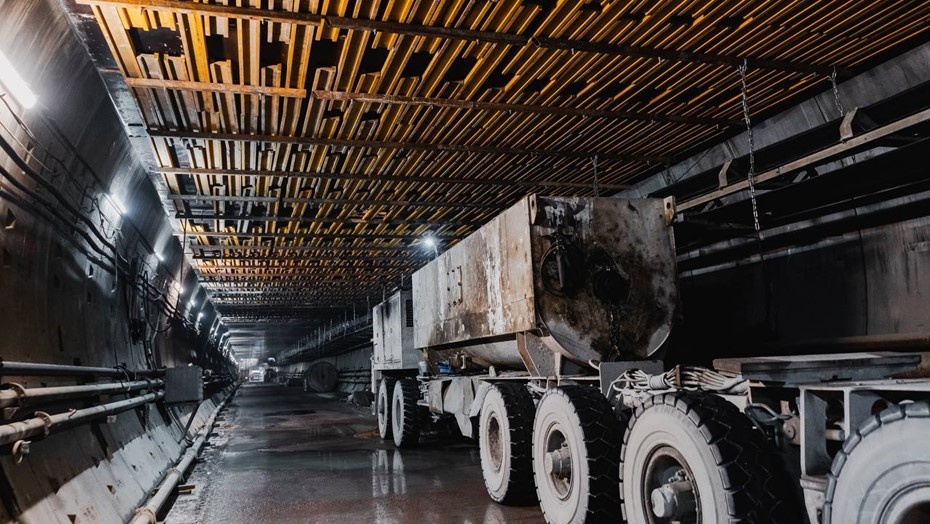 Автор фото: t.me/stroimmetro / МССС. Пробивка тоннеля до новой станции метро "Каменка" в Петербурге, январь 2026 года.